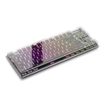 Decksaver Couverture pour la Série de Roccat Vulcan TKL & TKL Pro - Housse de Protection Fumée/Claire, Fabriquée au Royaume-Uni