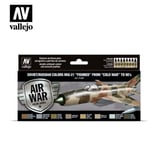 Vallejo 17ml x 8 71607 Model Air Set - Soviet Mig-21 Fishbed  Cold War to the ..