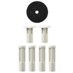 PMD Personal Microderm Replacement Discs - Inclut 4 Petits Disques pour le Visage, 2 Grands Disques pour le Corps et 1 Filtre - Pour Modèles Classic, Plus, Pro et Man - Ultra Sensitive/Blanc