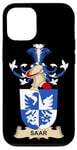 Coque pour iPhone 12/12 Pro Armoiries Saar - Blason de la famille