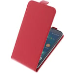 foto-kontor Cover compatible with Doro 8050/8050 PLUS flip-style mobile phone case red