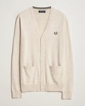 Fred Perry Knitted Cardigan Porriged Marl