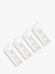 Tweezerman Brow Razor Replacement Blades, x 4