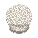 Gel Wrist Support Leopard Mouse Mat Gift Mice Pad  Typing and Pain Relief