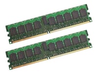 Coreparts - Ddr2 - Sats - 8 Gb: 2 X 4 Gb - Dimm 240-Pin - 800 Mhz / Pc2-6400 - Registrerad - Ecc