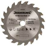 Silverline TCT Circular Mini Saw Blade 85mm -10mm - 20T Titan Worx DIY Cut Blade