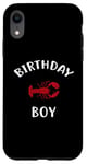 iPhone XR Birthday Boy LOBSTER T-Shirt LOBSTER Shirt for Birthday Case