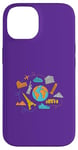 Coque pour iPhone 14 Merveilles du voyage mondial