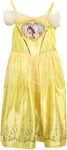 Disney Girls Beauty & The Beast Belle Fancy Dress with Bag Set Yellow Age 5 to 6