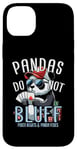 Coque pour iPhone 14 Plus Poker Panda Jeu de cartes à jouer Panda