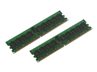 CoreParts - DDR2 - sats - 4 GB: 2 x 2 GB - DIMM 240-pin - 800 MHz / PC2-6400 - CL5 - ej buffrad - icke ECC