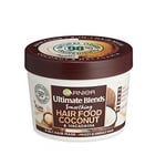 Garnier Hair Mask for Curly Hair | Coconut Hair Food by Garnier Ultimate Blends,