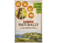 Iams Cat Naturally Adult Lamb Pouch 85G - (24 Pk/Ps)