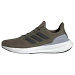 adidas Homme Pureboost 23 Basket, Blanc Anthracite, 44 EU