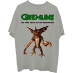 Warner Bros Unisex T-Shirt: Gremlins Stripe Do Not Feed (Large)