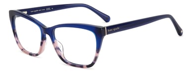 Lunettes de Vue KATE SPADE CELESTINE BR0 BLUE PINK 53/16/140 Femme