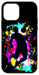 Coque pour iPhone 12 mini Football passion amorti de la poitrine pour fan de foot