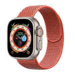 Nylon klokkerem Apple Watch Ultra (49mm) - Nectarine