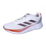 adidas Men's Duramo Sl Shoes Sneaker, Cloud White Aurora Met Solar Red, 12.5 UK