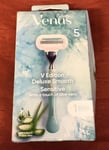 Gillette Venus V Edition Deluxe Smooth Sensitive with Touch of Aloe Vera 1 Blade