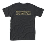 BRUCE SPRINGSTEEN - BLACK MOTORCYCLE GUITARS BLACK T-Shirt, Front & Back Print M