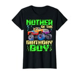 Mom Of The Birthday Boy Monster Truck Bday Celebrations T-Shirt