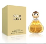 Gold Lady Women's Perfume Eau de Parfum Spray Women's Fragrance New EDP 100ml