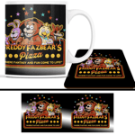 FNAF Mugg + Underlägg paket - Five nights at freddy's