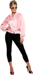 Smiffys Womens Grease Pink Ladies Jacket, SizeXS, Colour Pink, 28385XS