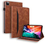 JIan Ying Case for iPad Pro 11 (2021)(11-inch, 3rd generation) Slim Lightweight Business Elegant Protector Cover Brown