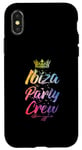 Coque pour iPhone X/XS Ibiza Party Crew | Coloré