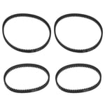 4PCS Drive Belt 1611129 & 1611130 for Bissell ProHeat 2X Revolution Pet Pro 1964