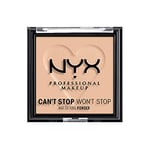 NYX Professional Makeup Poudre Matifiante Can't Stop Won't Stop, Fini Mat, Light Medium