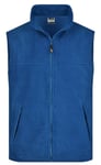 Gilet Sans Manches Bodywarmer Polaire Homme - Jn045 - Bleu Roi