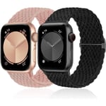 IC Solo Loop -yhteensopiva Apple Watch -ranneke 42 mm 44 mm 45 mm 49 mm, iWatch Series 8 7 6 5 4 3 2 1 SE Ultra, miehille/naisille, 2 kpl