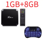 X96 Mini 4G Wifi TV Box Allwinner H313 S Quad Core 2GB 64GB HDMI 2.0 4K 3D H.265