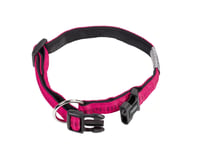 Nobby 78510-77, Hund, Vanligt Halsband, Fuchsia, Nylon, Xs-S, 15 Mm