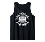 When I play Air Hockey I am happy - Air Hockey Tank Top