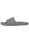 adidas Adilette Comfort Slides, Charcoal Solid Grey, 9 UK