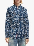 Scotch & Soda Printed Poplin Slim Fit Shirt, 0221 - Combo E