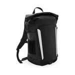 Quadra SLX 25 litre waterproof backpack - Black / Black - One Size