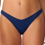 Sloggi Shore Dottyback Bikini Tanga Marine polyester Large Dame