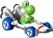 Model KART YOSHI B DASHER Super Mario Kart DieCast Scale 1:64 5cm Hot Wheels