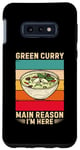 Coque pour Galaxy S10e Curry vert rétro : principale raison pour laquelle je suis ici Amateur de curry vert