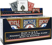 Bicycle - 12 Jeux de 54 Cartes à Jouer - Original Rider Back Standard - Magie/Carte Magie