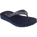 Skechers Womens Meditation - Butterfly Garden Sandal - Navy material_other - Size UK 8