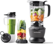 nutribullet Hot & Cold Blender Combo - Charcoal Grey - 3 Pre-Programmed Smart C