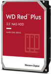 Wd Red Plus Disque Dur Interne Nas 3,5""8 To Classe 5640 Tr/Min,Sata 6 Go/S,Cmr,128 Mo De Cache