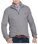 Polo Ralph Lauren Half Zip Jumper Rib Troyer Sweater Sweatshirt Pullover S