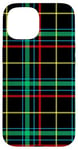 iPhone 15 Green Royal Stewart Tartan Plaid Scottish Christmas Classic Case